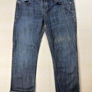 !IT Los Angeles Jeans Women’s Size 27 Short Mid Rise Jeans Cuffed Bottoms